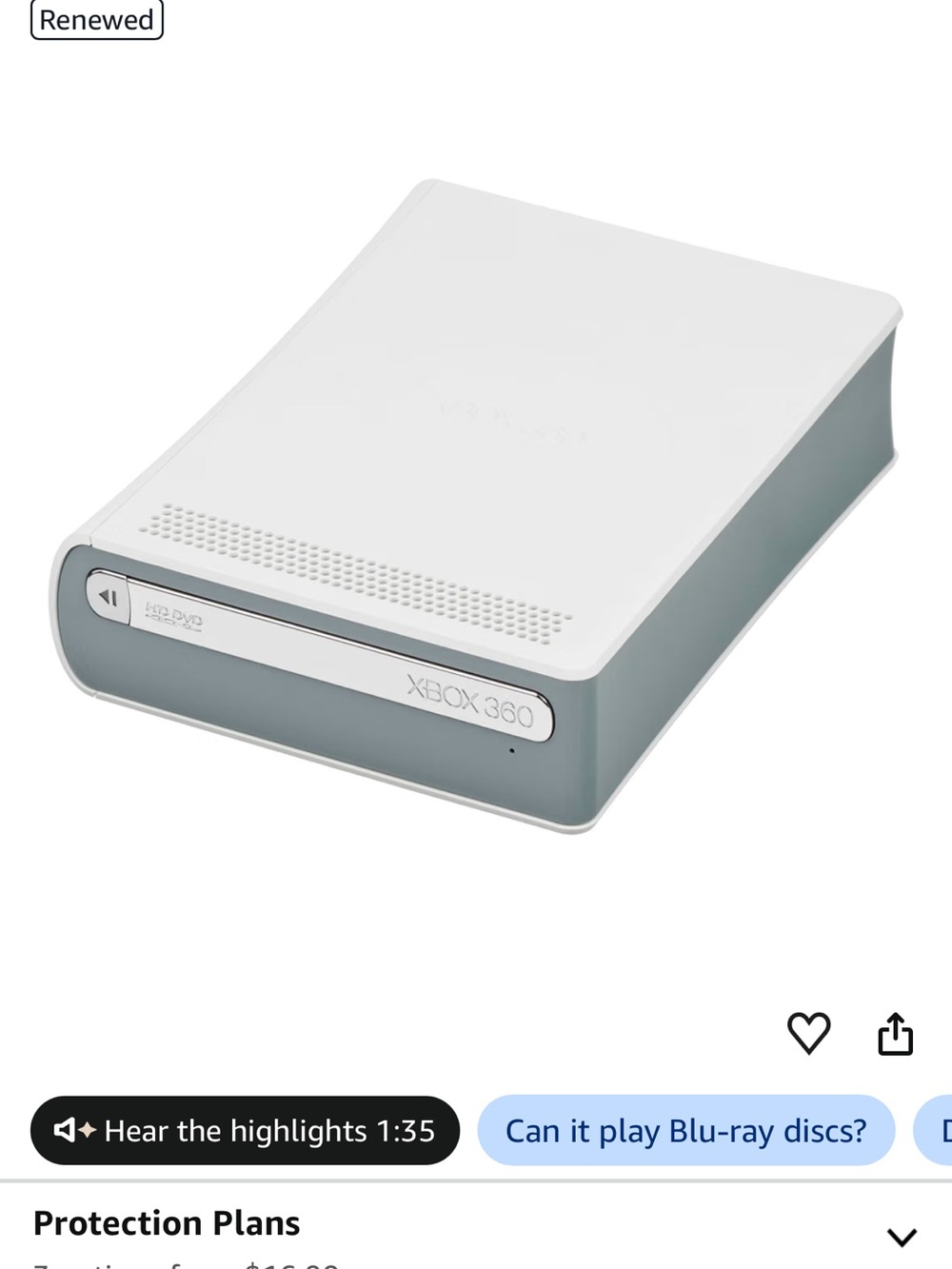 XBOX360 HD DVD Player